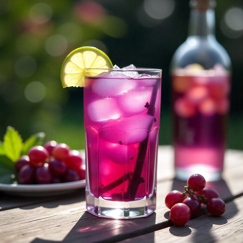 Refreshing Transfusion Drink Recipe with Vodka and Grape Juice